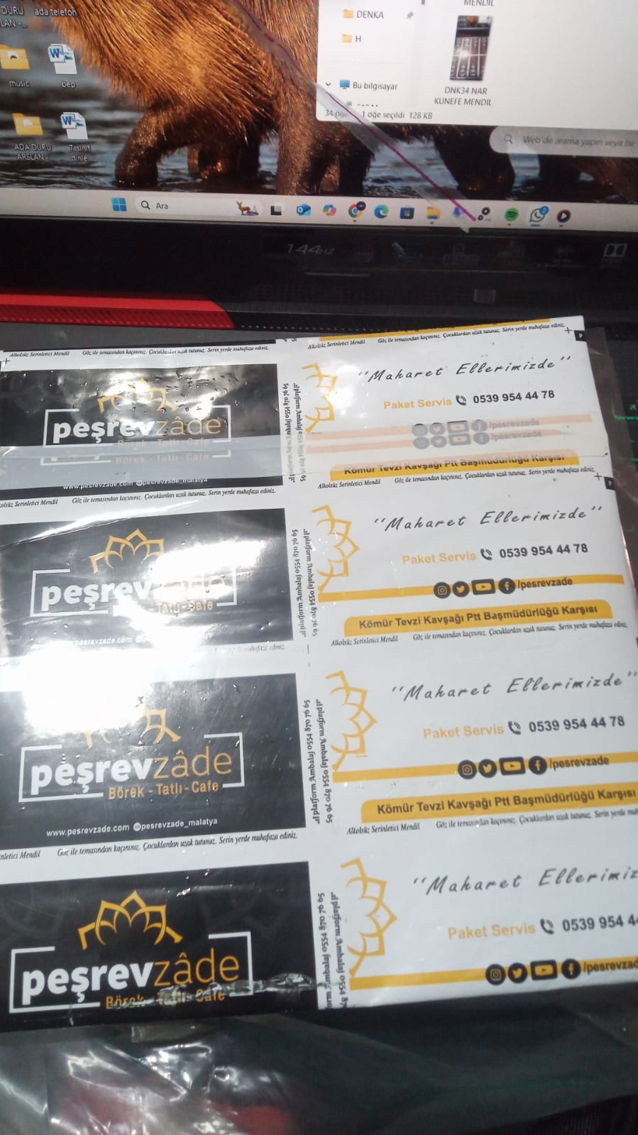 PEŞREVZADE BÖREK TATLI 